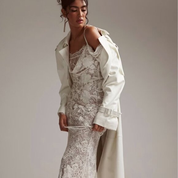 New ASOS wedding dress FREE EARRINGS - Picture 6 of 16